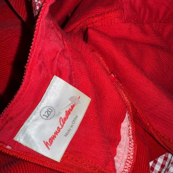 Hanna Andersson Corduroy Holiday Dress - size 6-7 - Picture 10 of 10